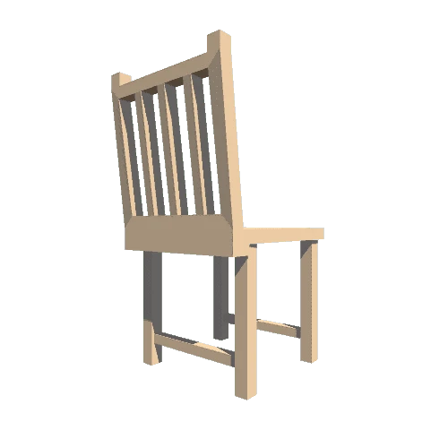 Wooden Quest Chair 01